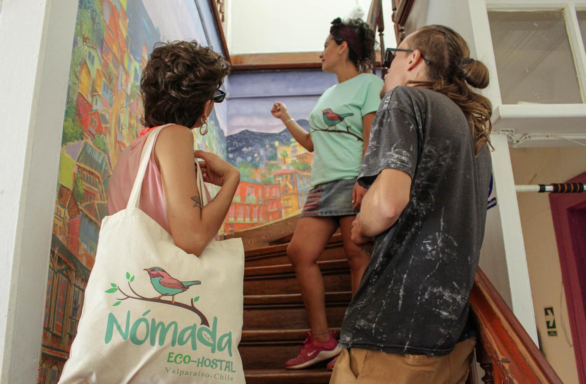 Nomada Eco-Hostal Valparaíso Eksteriør bilde