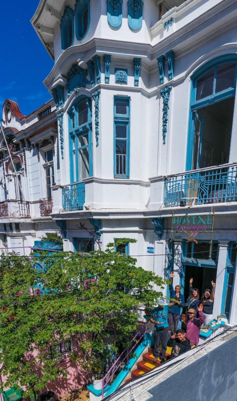 Nomada Eco-Hostal Valparaíso Eksteriør bilde